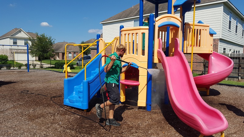 Playground Equipment Cleaning